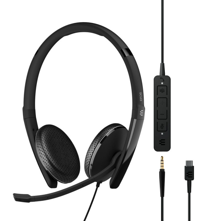 EPOS ON-EAR DOUBLE-SIDED USB-C  JACK HEADSET